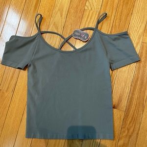 NWT Suzette Spandex T-shirt